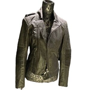 Buffalo - David Bitton - Women’s Vegan Leather Moto Jacket